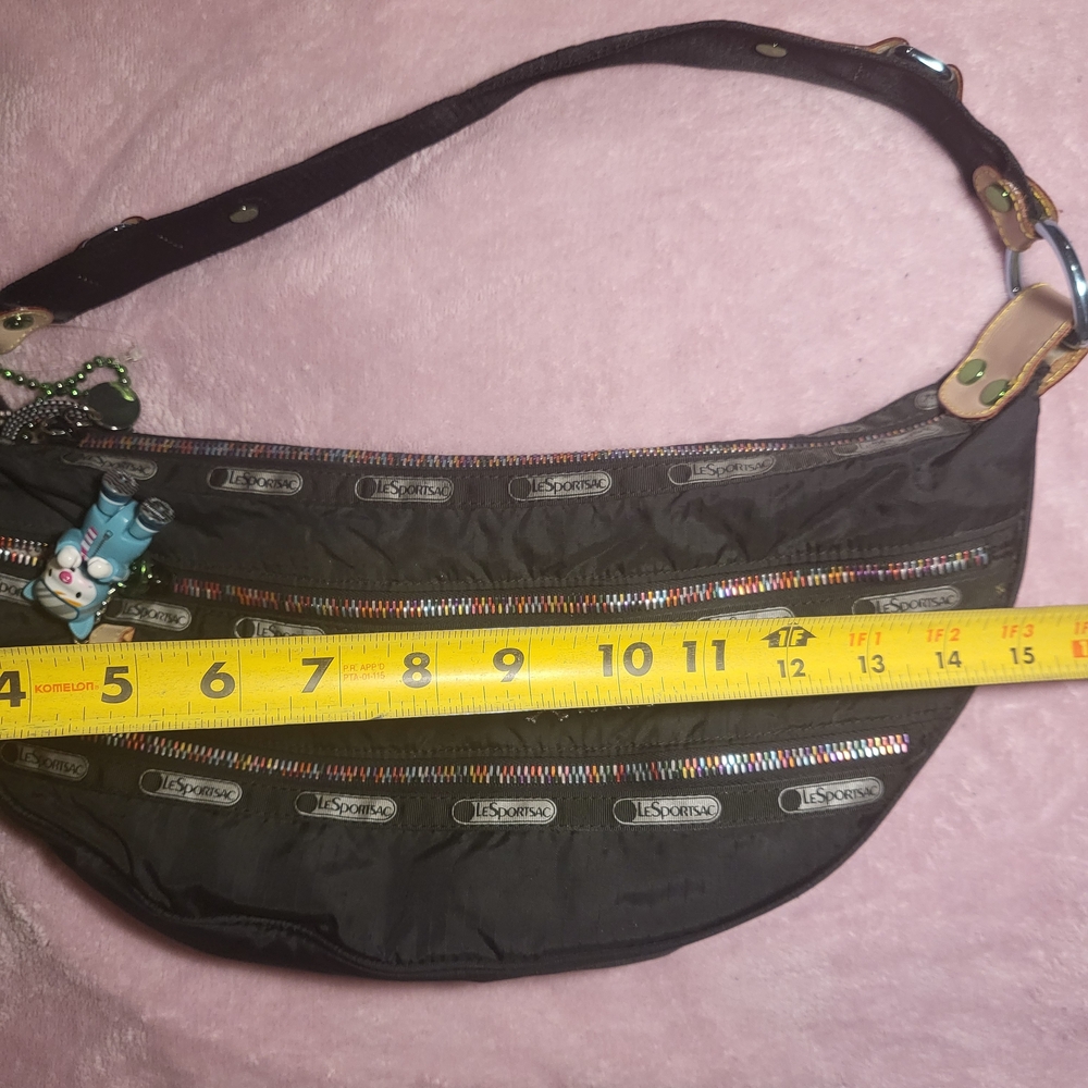 LeSportsac x Tokidoki Black Hobo Bag - Picture 7 of 11
